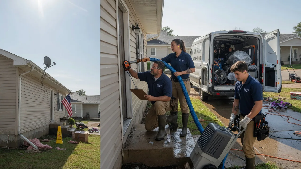 Ceiling Water Damage Restoration in San Mateo, FL near me